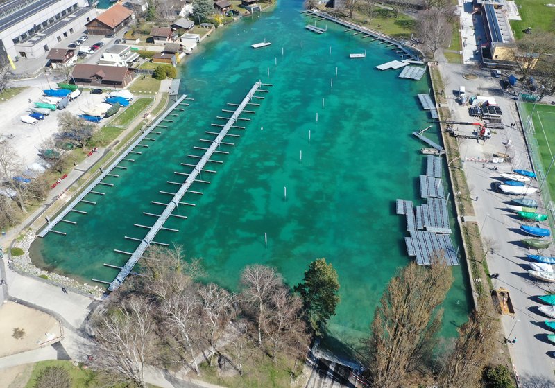 Sanierung Bootshafen Lachen, Thun