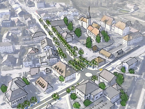 Strassensanierung Zentrum Münchenbuchsee