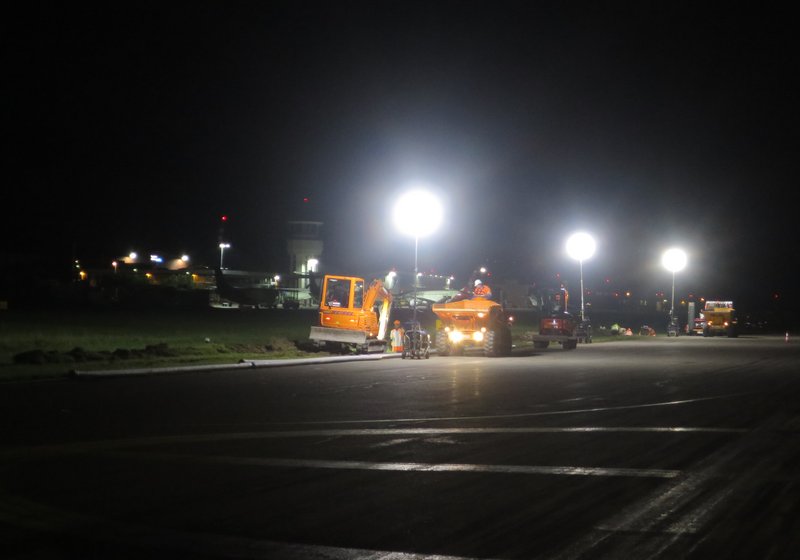 Flughafen Bern – Pistensanierung und Erneuerung der Pistenbefeuerung