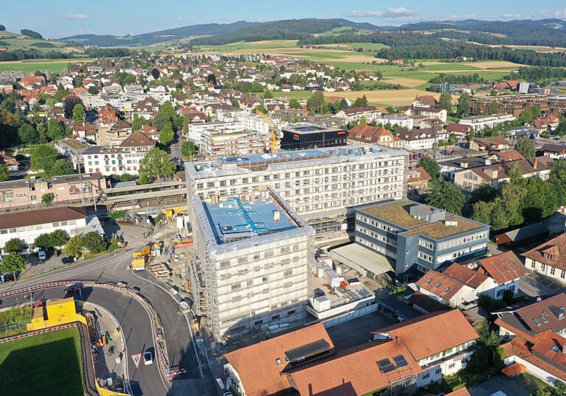 Neubau Alters- und Pflegeheim Senevita Dorfmatt in Münsingen