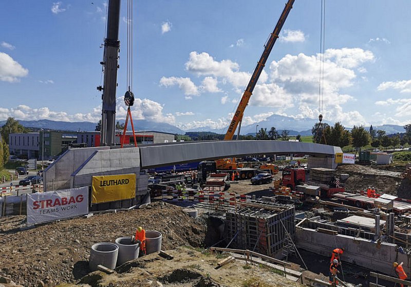 Rad- und Gehwegbrücke Schürmatt