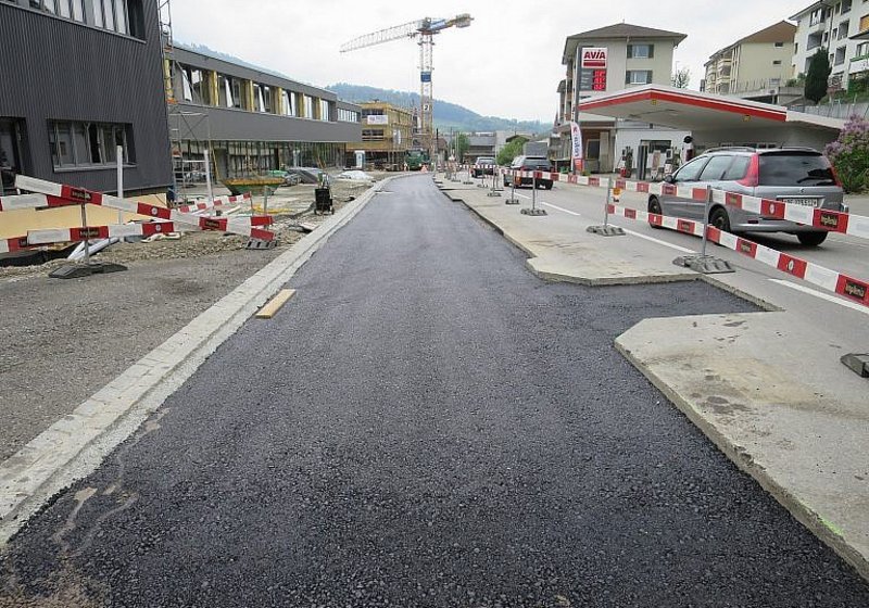 Anschluss Weststrasse in Oberdiessbach
