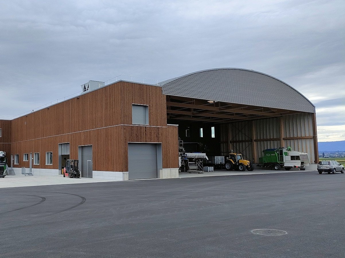 Neubau Agrarhandelsplattform Landi Seeland