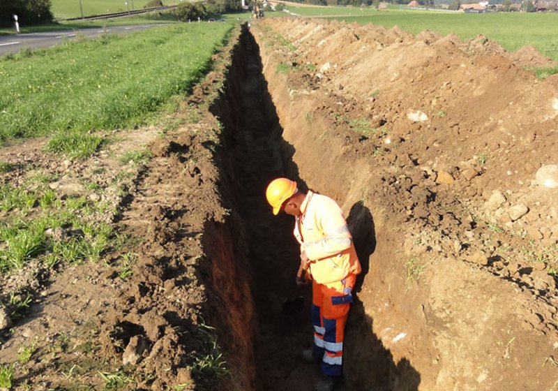 Frigaz Netzerweiterung Schmitten-Düdingen